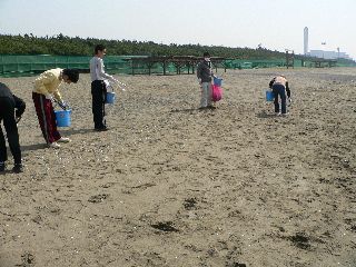 稲毛の浜ボランティア清掃